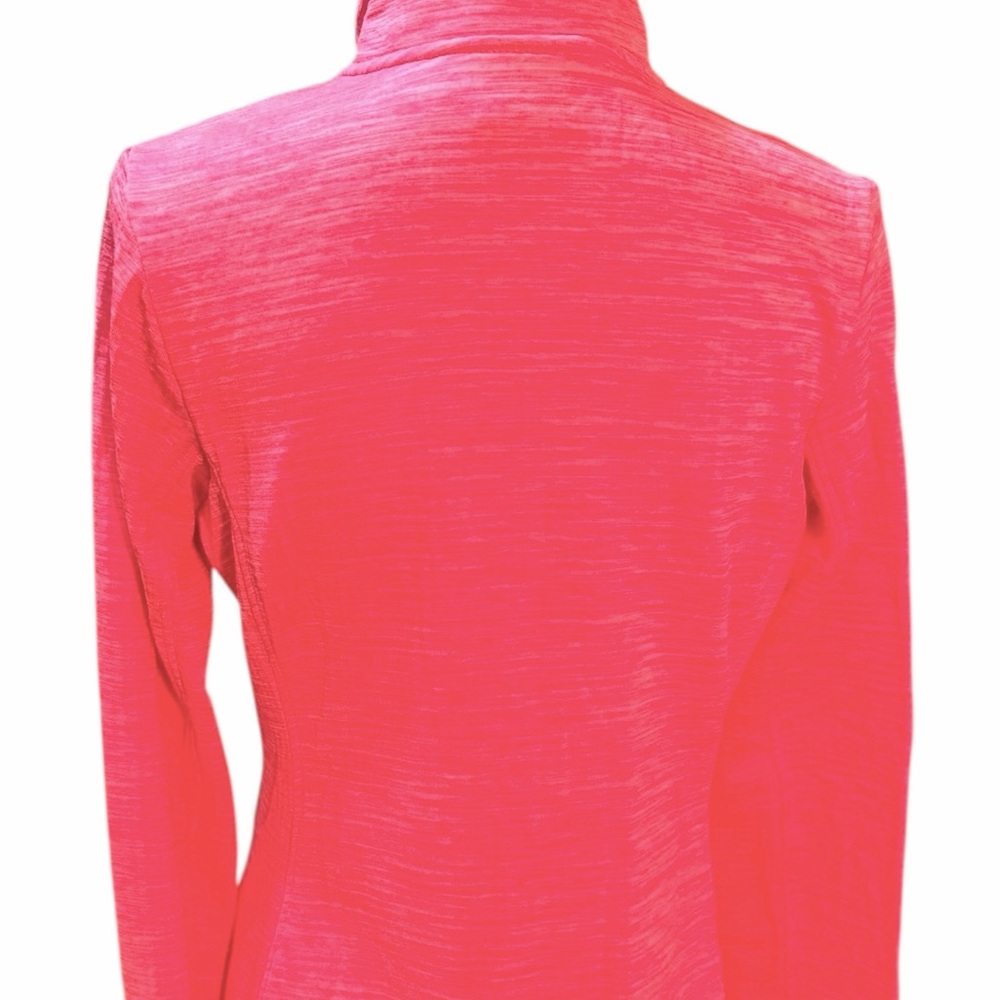 NWT 32 Degrees Woman’s Bright Pink Zip-Up Jacket Sz M - Picture 7 of 8